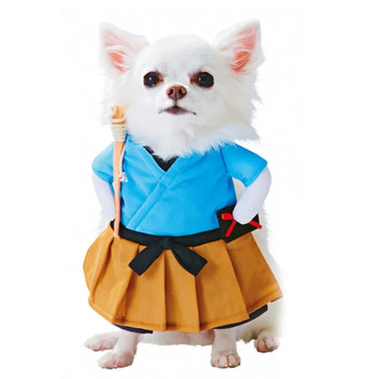 Pet Halloween Cosplay Costume Set