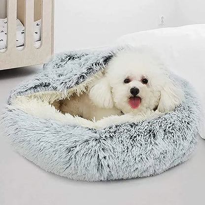 Winter Long Plush Pet Bed