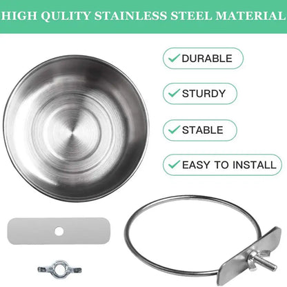 Stainless Steel Feeding Bowl