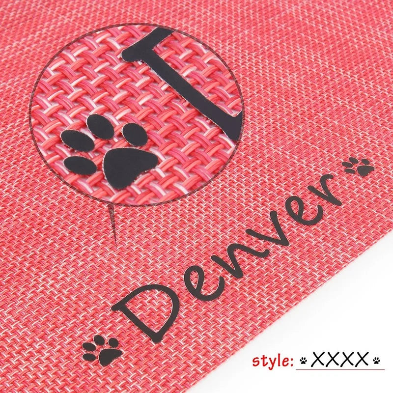 Easy To Clean Pet Feeding Mat