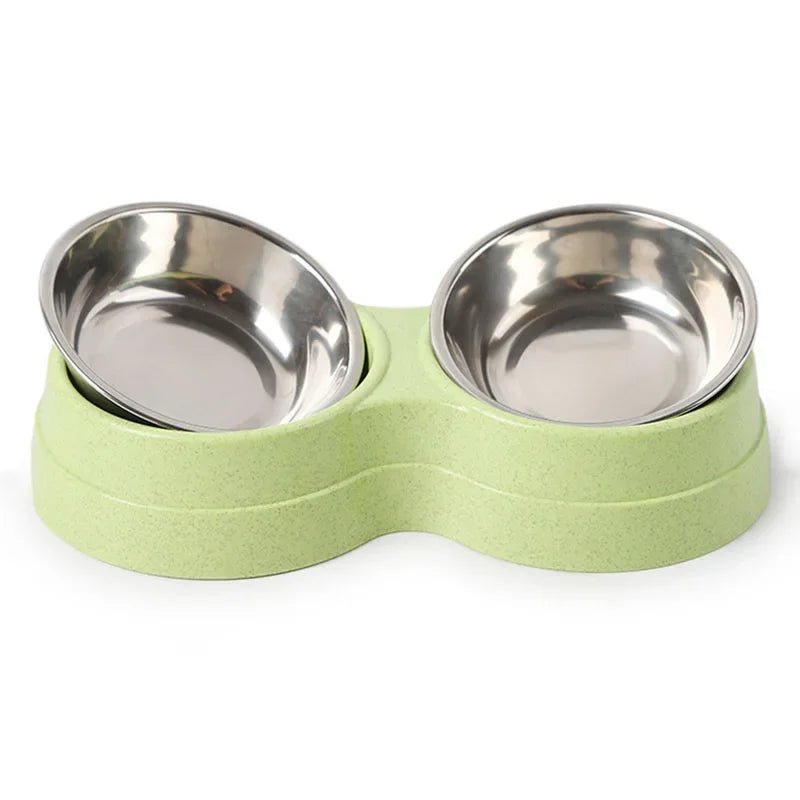 Double Pet Bowls